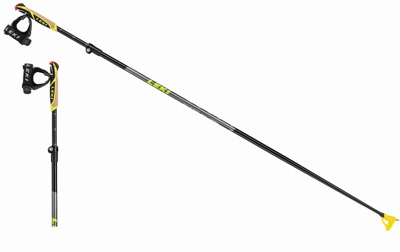 Kije do narciarstwa biegowego Leki XTA 6.5 Vario regulowane