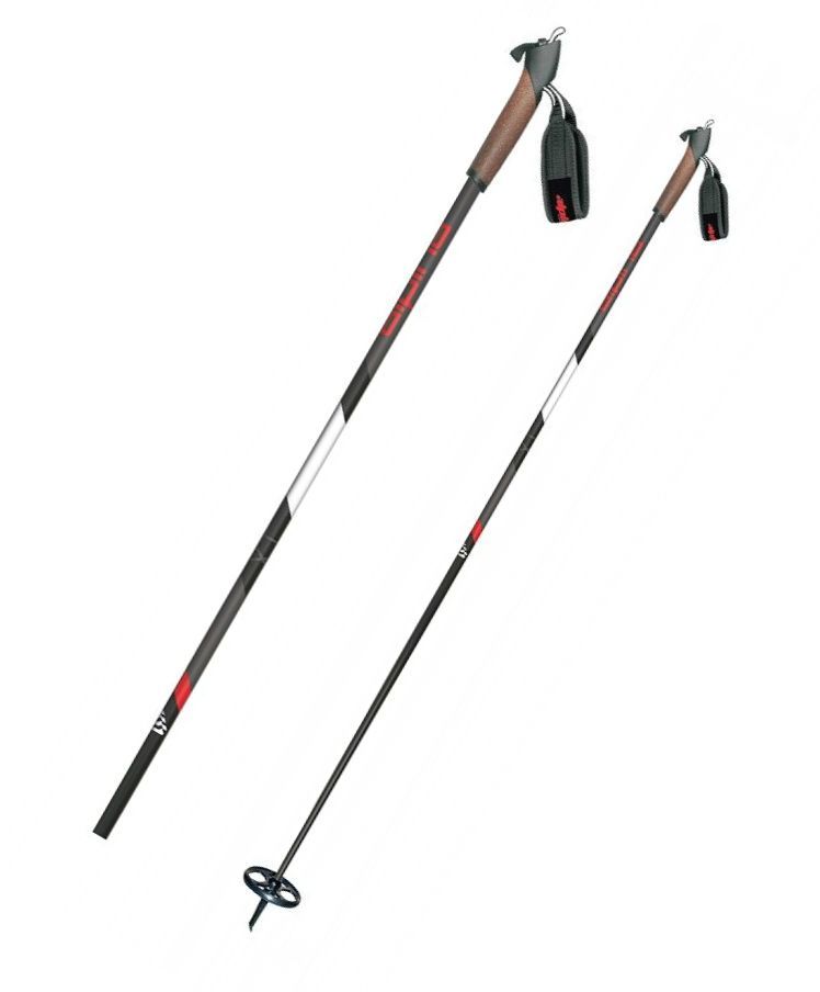 Kije backcountry do nart biegowych Alpina BC XT PA3181 czerwono-szare