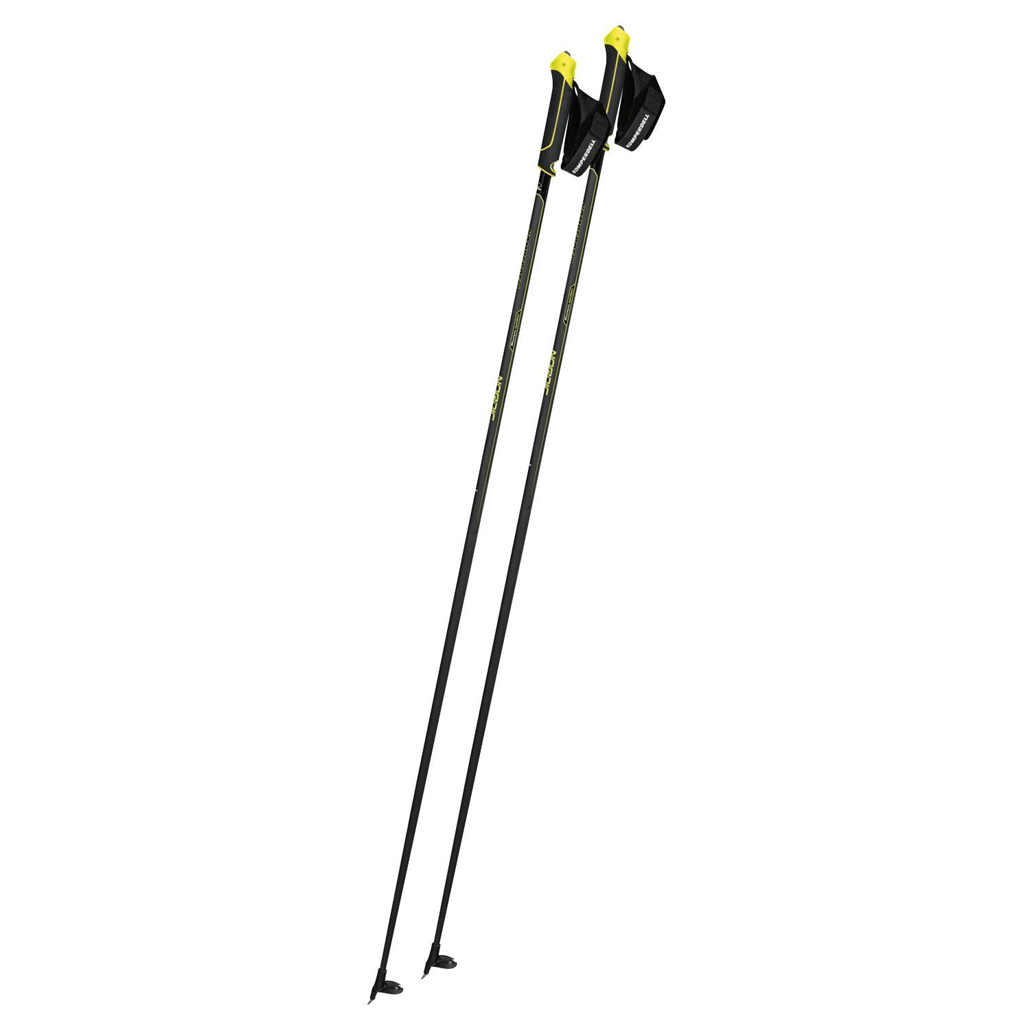 Wyczynowe kije do narciarstwa biegowego Komperdell Nordic CX-100 Cork Carbon yellow