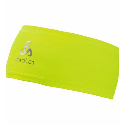 Cienka opaska Odlo kolor lemon