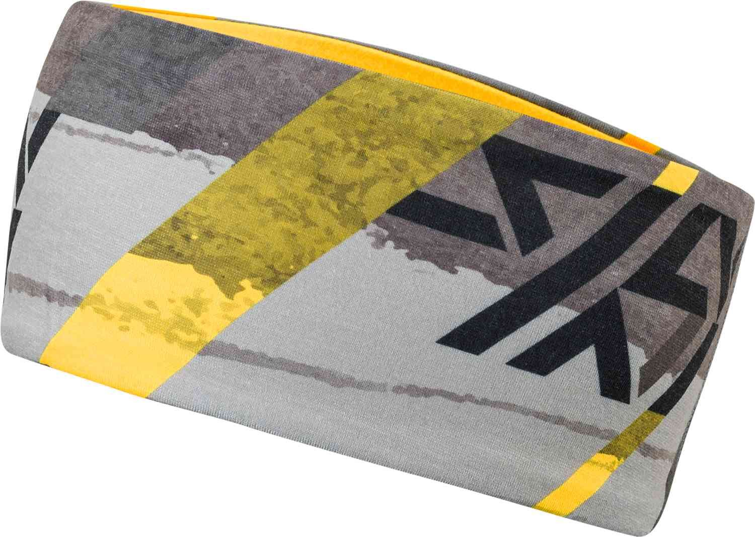 Cienka i lekka opaska sportowa dwuwarstwowa Silvini Trebbia, kolor cloud-yellow UA1538-1170