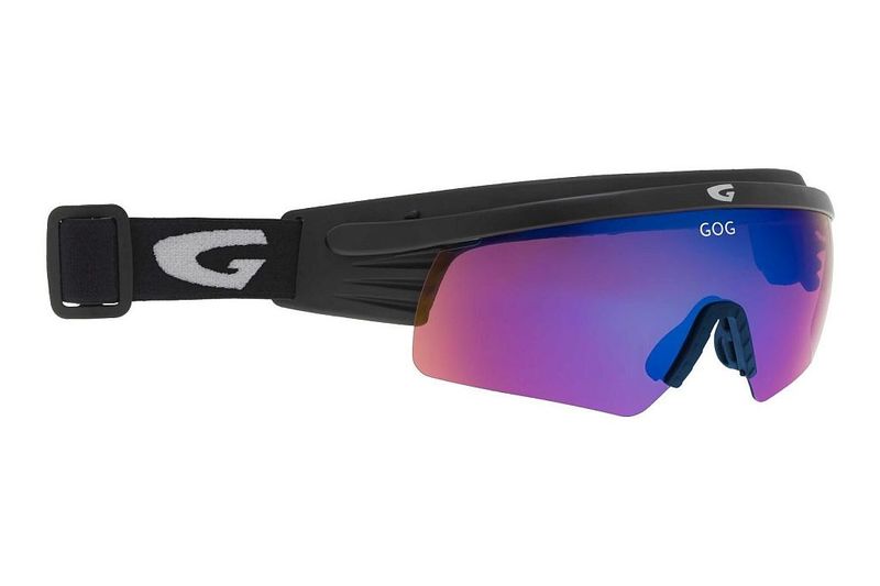 Okulary na narty biegowe GOG CORTINA HDX H525-1, soczewka lustrzana niebieska kat. 2