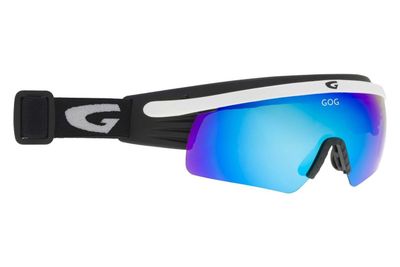 Okulary na narty biegowe GOG Cortina H524-3 soczewka niebieska lustrzana kat. 2