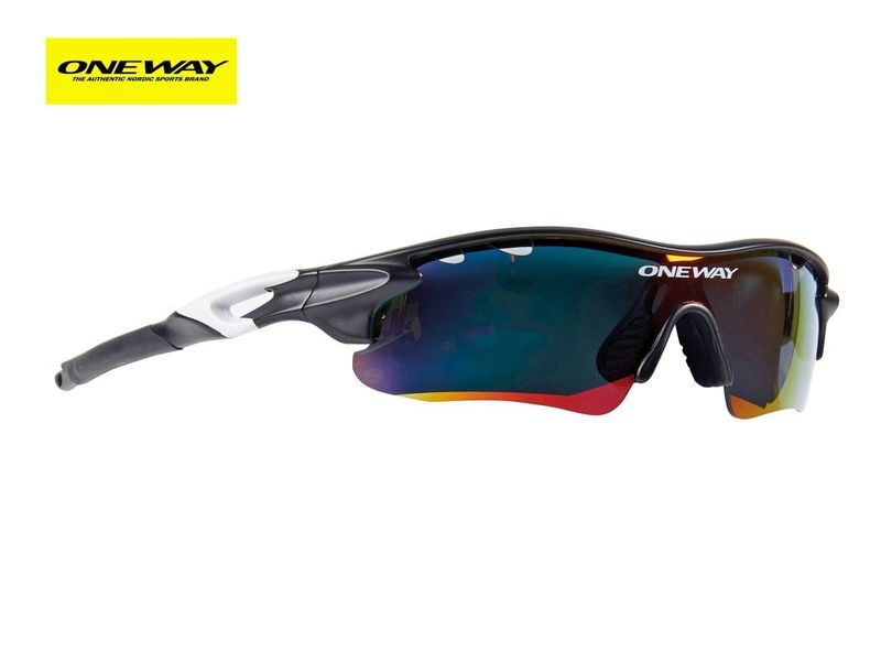 Okulary na narty biegowe One Way Race kolor black, OG95119