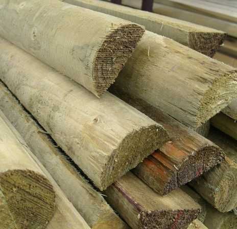 halfronde verbindingsbalk 2 m