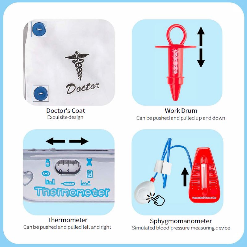 Doctor size fit 3-5 years