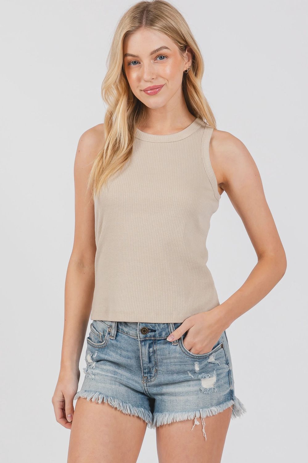Ribbed Tank Top