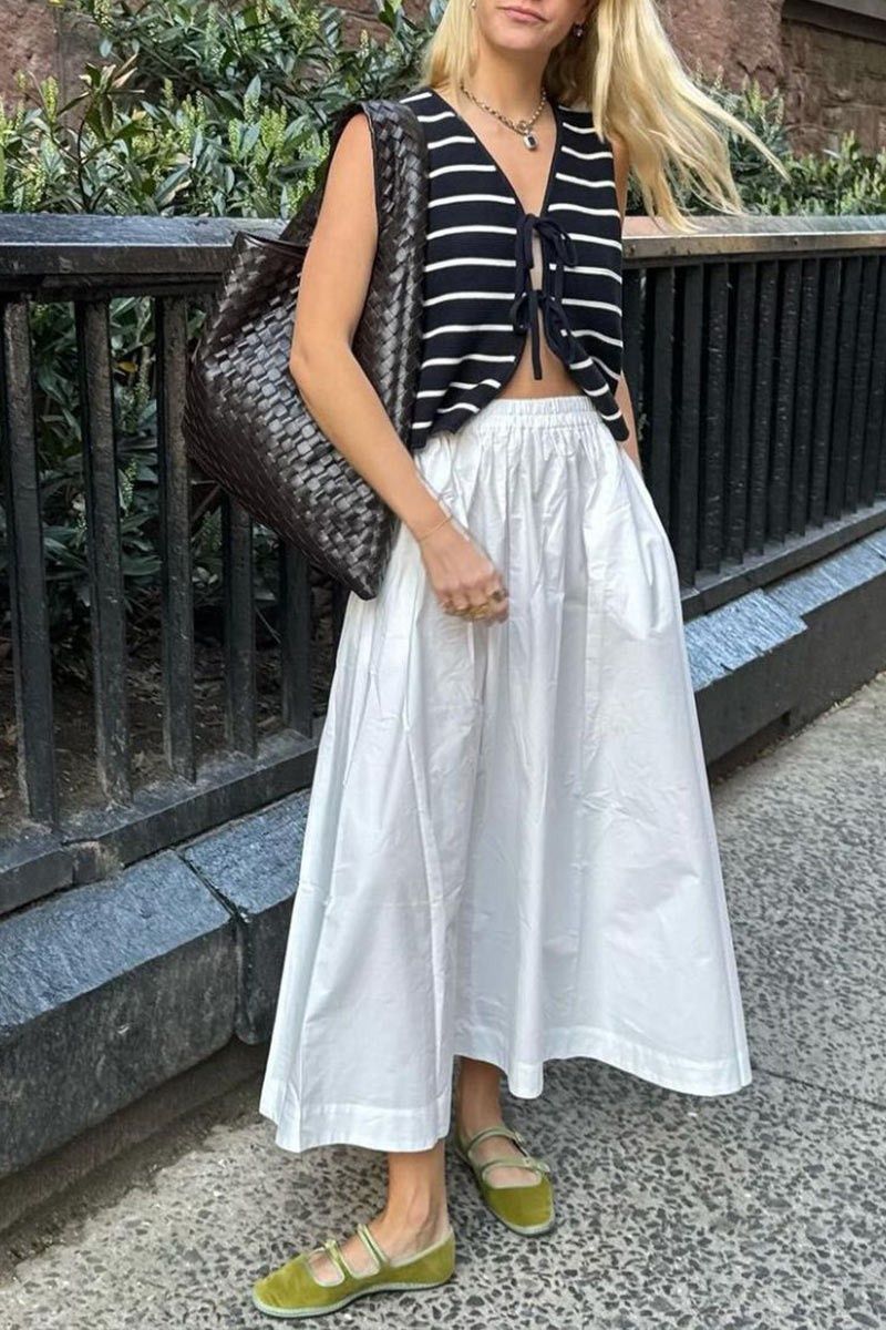 Sleeveless Knitted Shirt