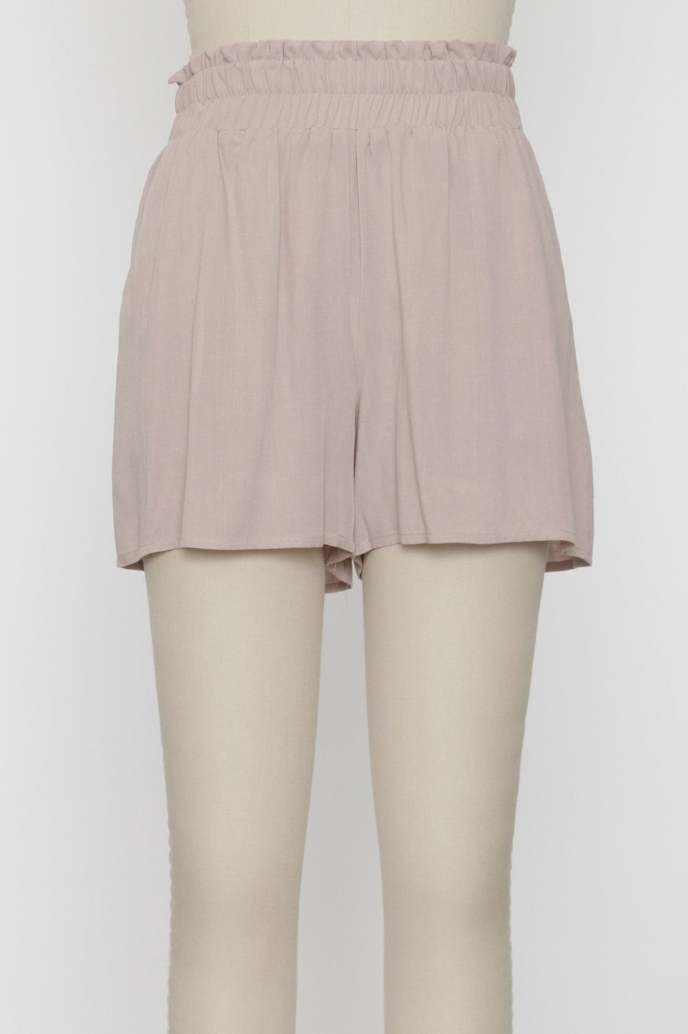 Ruffled Waist Shorts
