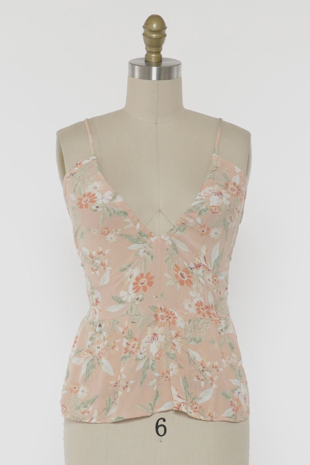 Floral Halter Tank