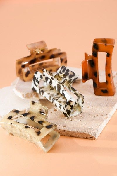 Tortoise Hair Claw Clips