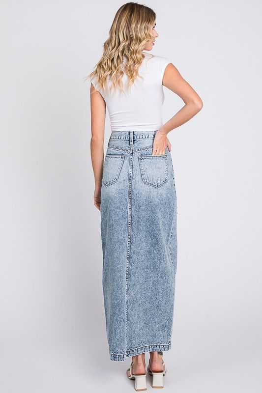Maxi Skirt w/ Split Hem