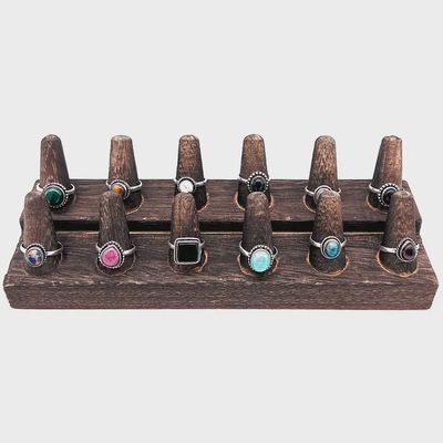 Kashi Semiprecious Small Stone Adjustable Rings