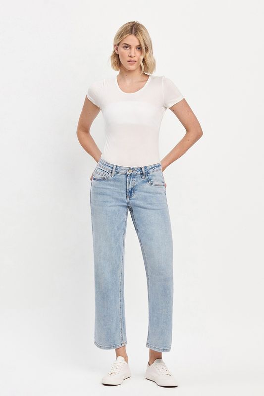Leann Mid Rise Dad Jeans