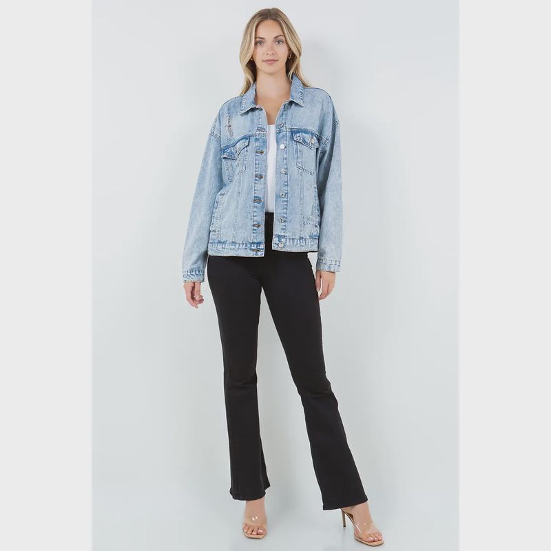 Relaxed Oversized Denim Jacket