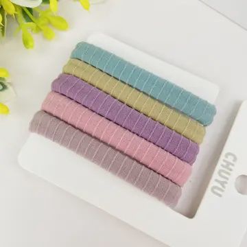 5 Piece Elastic Ponytail Hair Tie