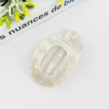 Flat Round Hair Clip