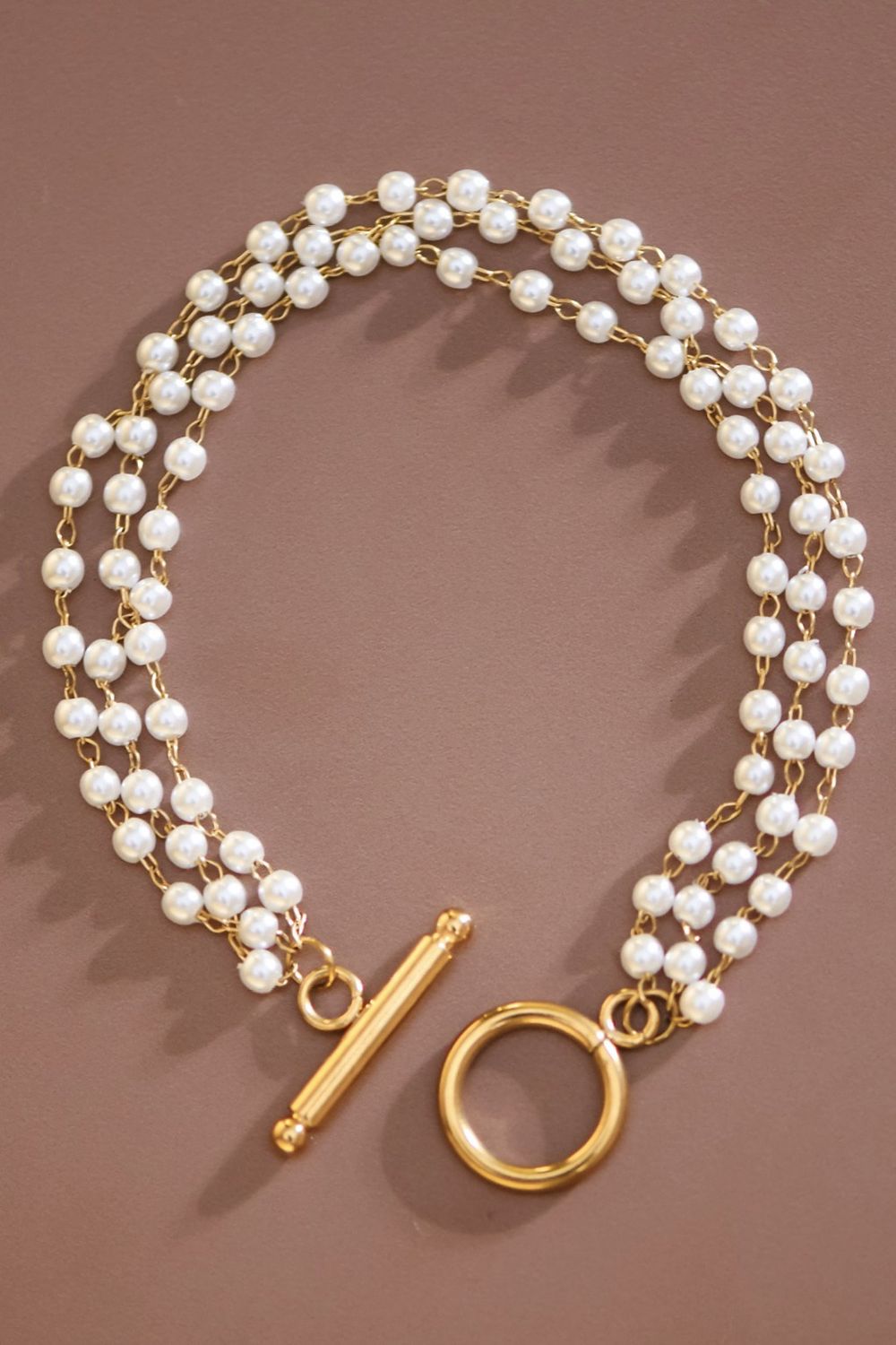 18k Gold Pearl Bracelet