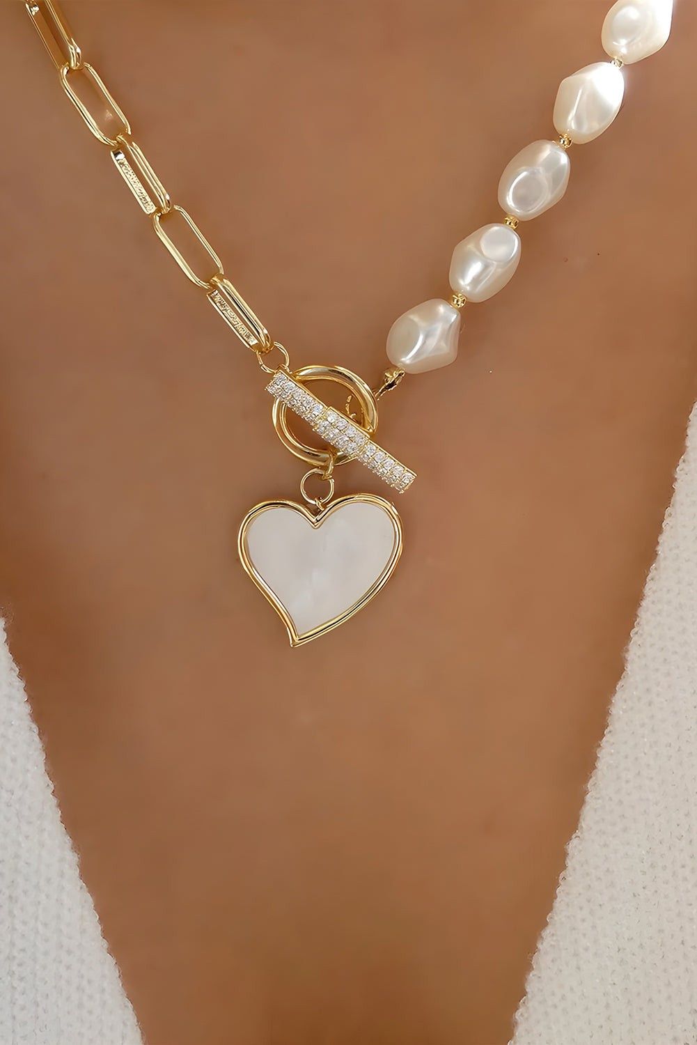 Heart Shaped Pendant Necklace