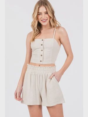Weekender Elastic Waist Shorts