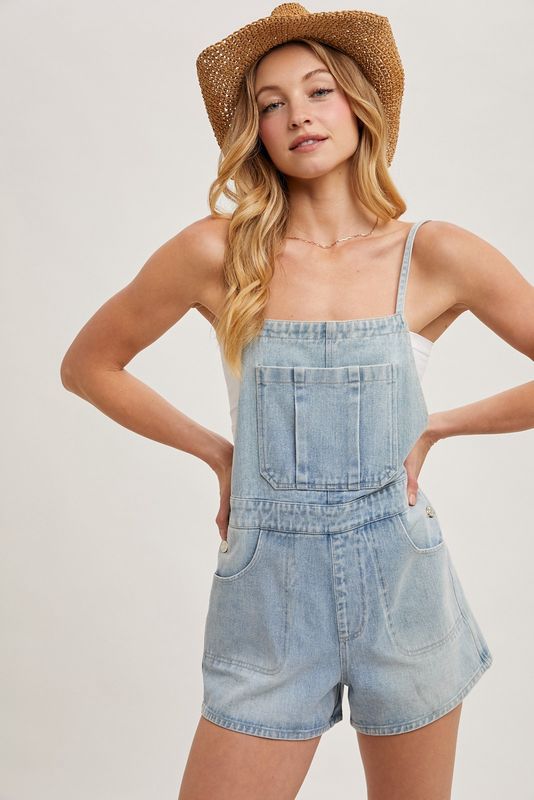 Tied &amp; True Denim Overalls