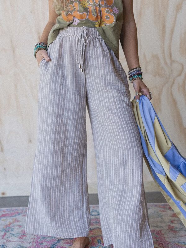 Wanderlight Striped Boho Pants