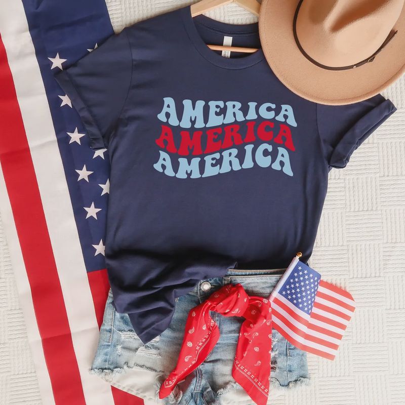 Stacked with Freedom Tee
