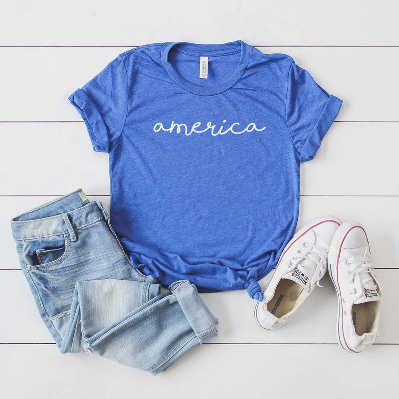 All-American Script Tee