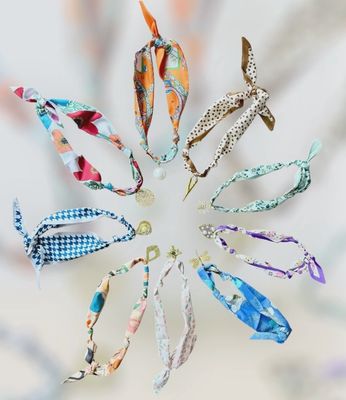 One-Of-A-Kind Scarf Charm Necklace