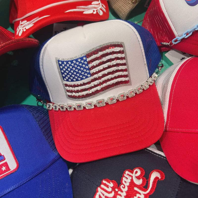 Stars, Stripes &amp; Sparkle Trucker