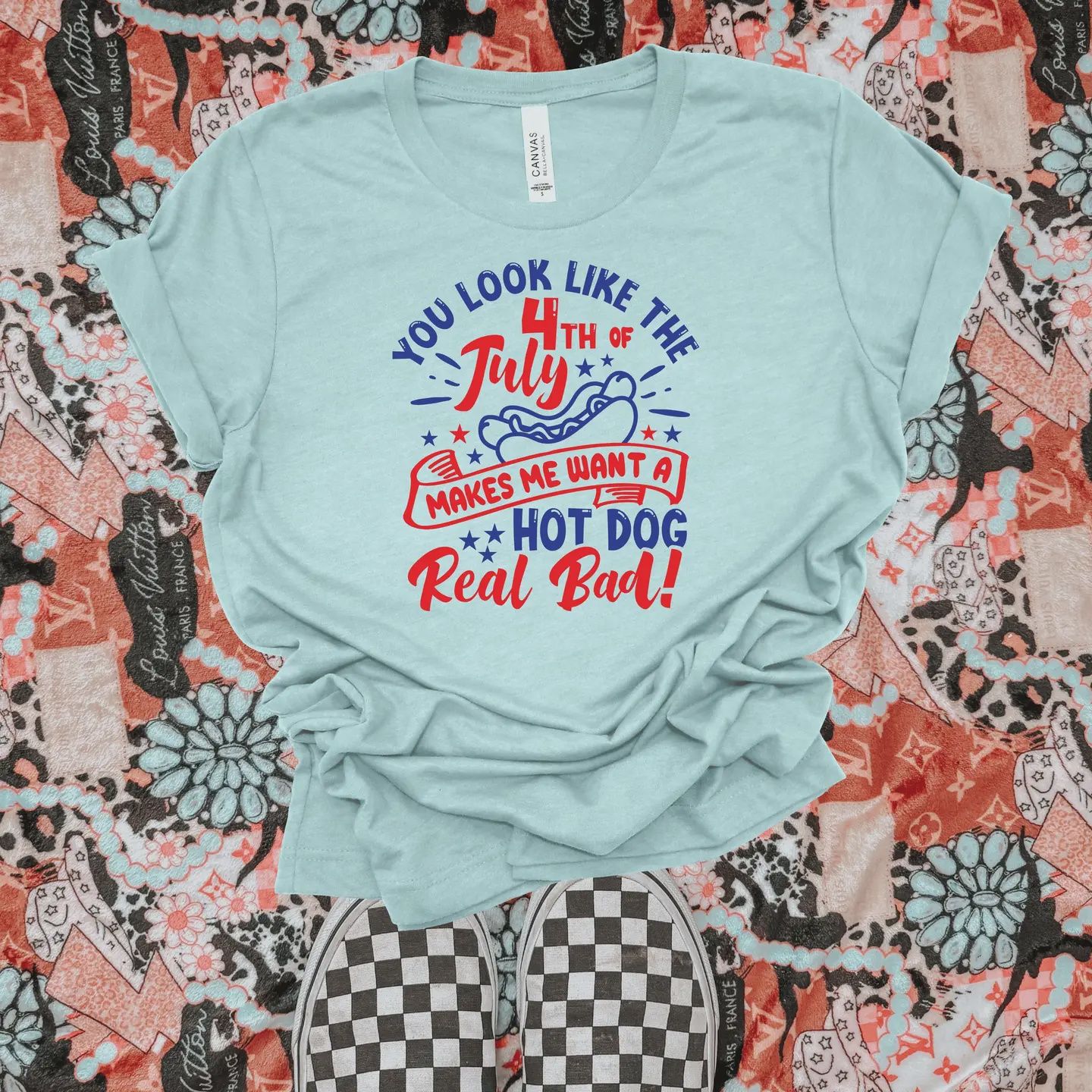 Lookin’ Like the 4th of July Tee, Size: Small