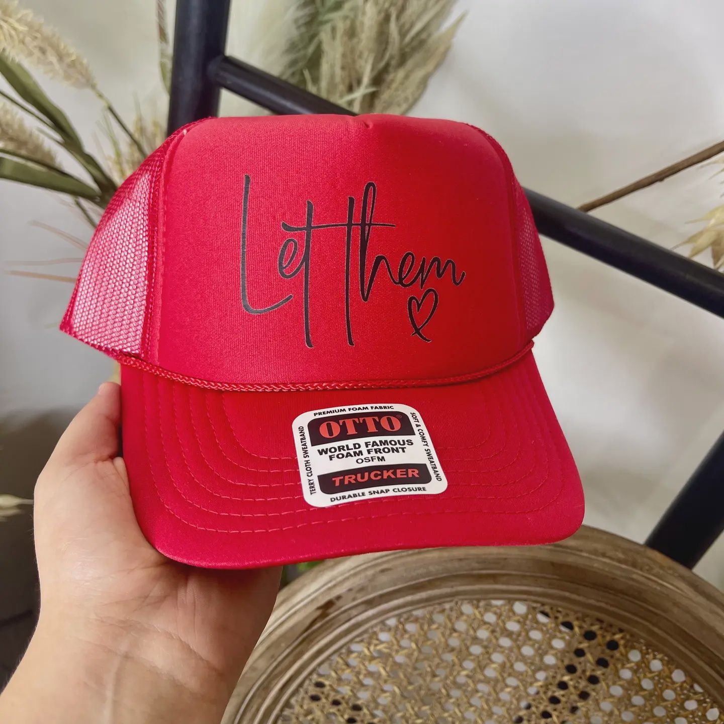 Let Them – Heartfelt Trucker Hat