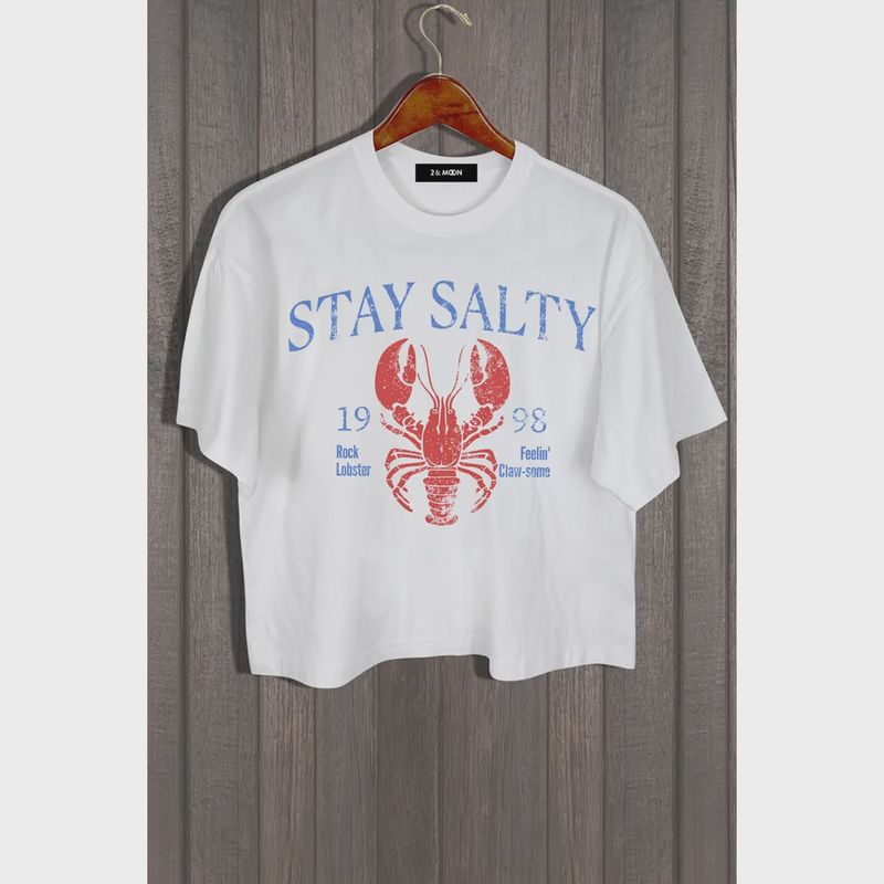 Stay Salty Lobster Graphic Tee