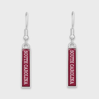 Gamecocks Nameplate Earrings