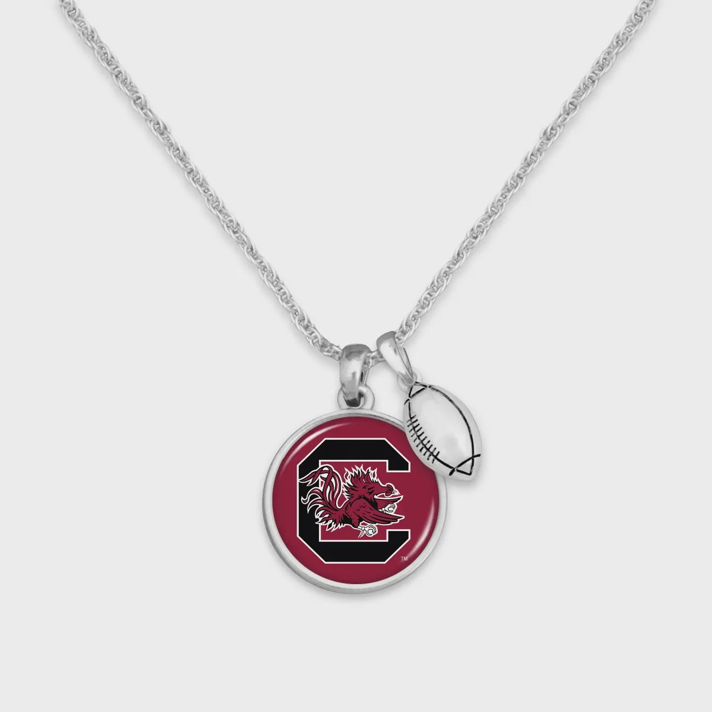 Gamecocks Football Necklace