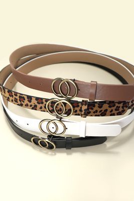 Double O Buckle Belt