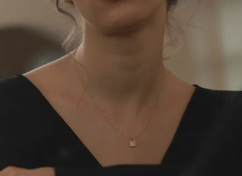 Lock Charm Necklace