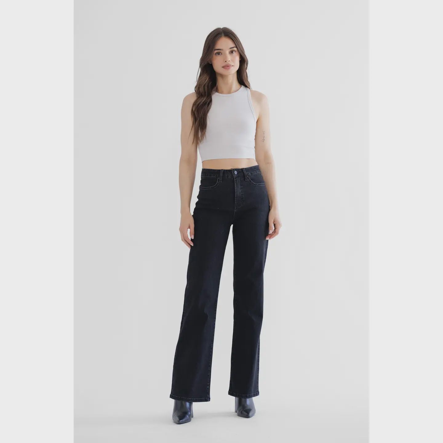 Mica Super HR Wide Leg Jeans, Size: 24