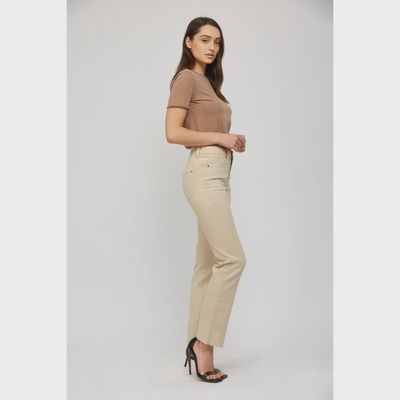 Mica High Rise Vintage Straight Leg Denim