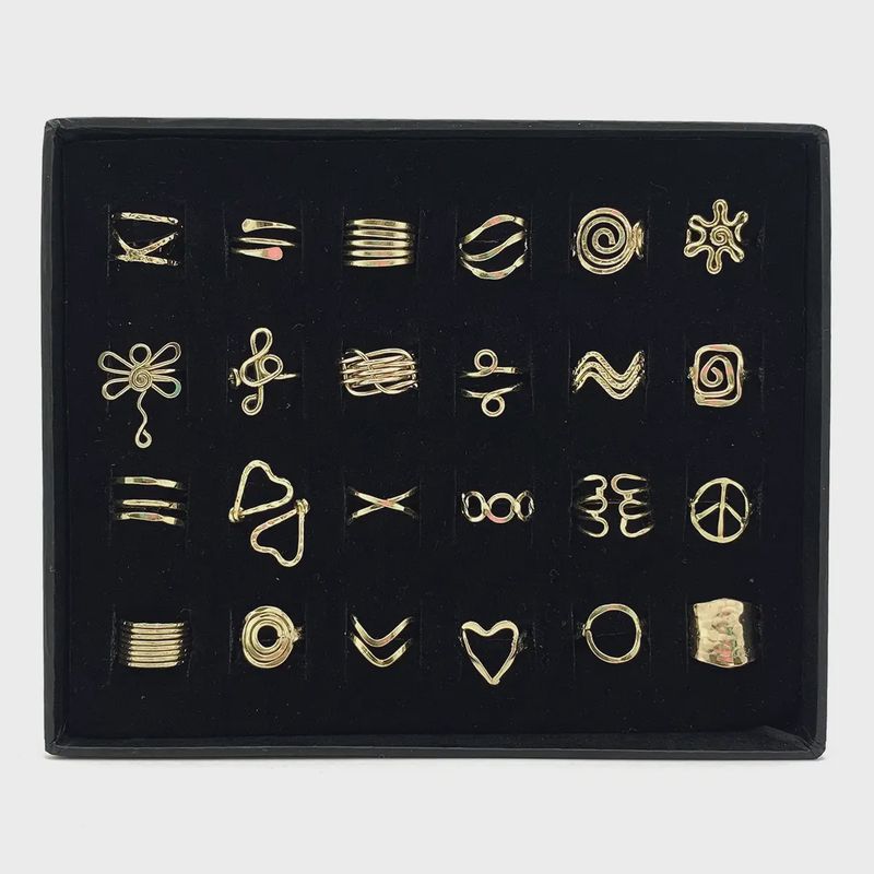 Gold Adjustable RIng