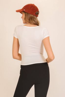 Essential Brushed Knit Top