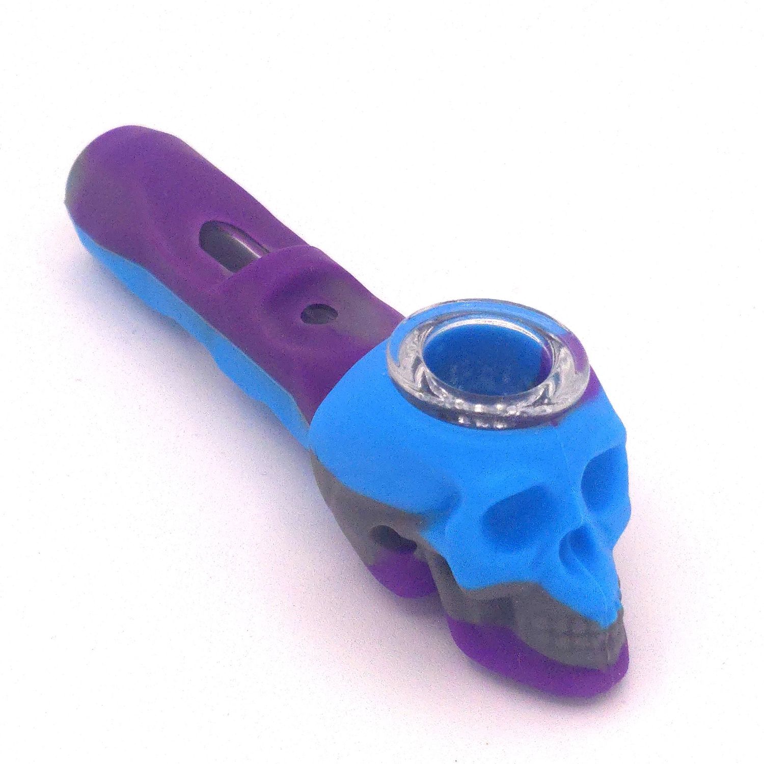 5&quot; Skull Silicone Hand Pipe