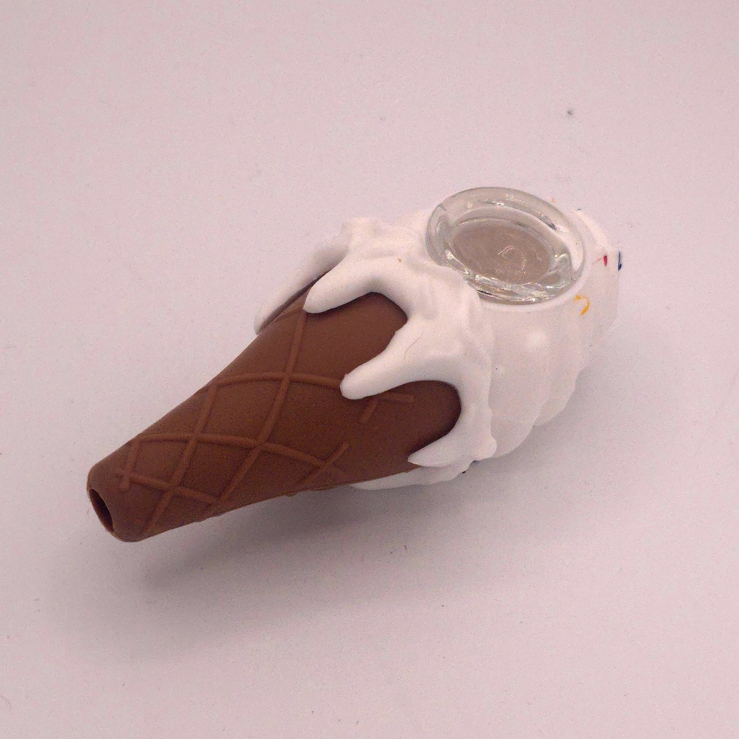 5&quot; Ice Cream Silicone Hand Pipe