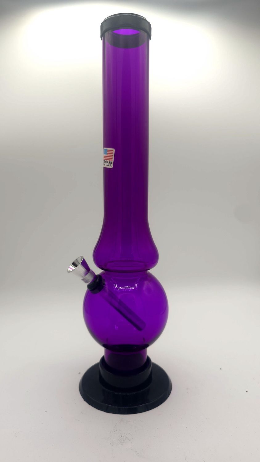 12&quot; Double Bubble Acrylic Bong