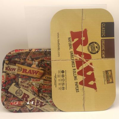 RAW Rolling Trays w/LID (Medium)