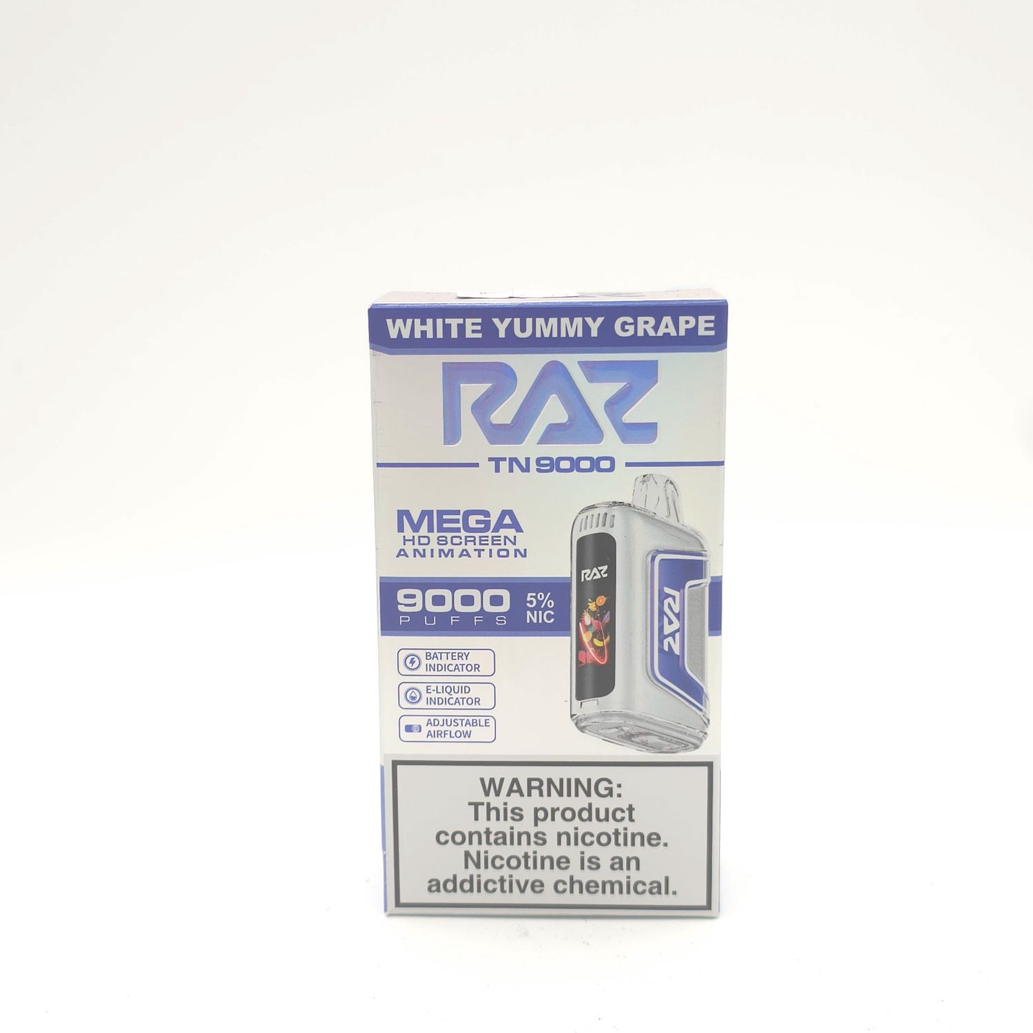 Raz TN9000 (white yummy grape)