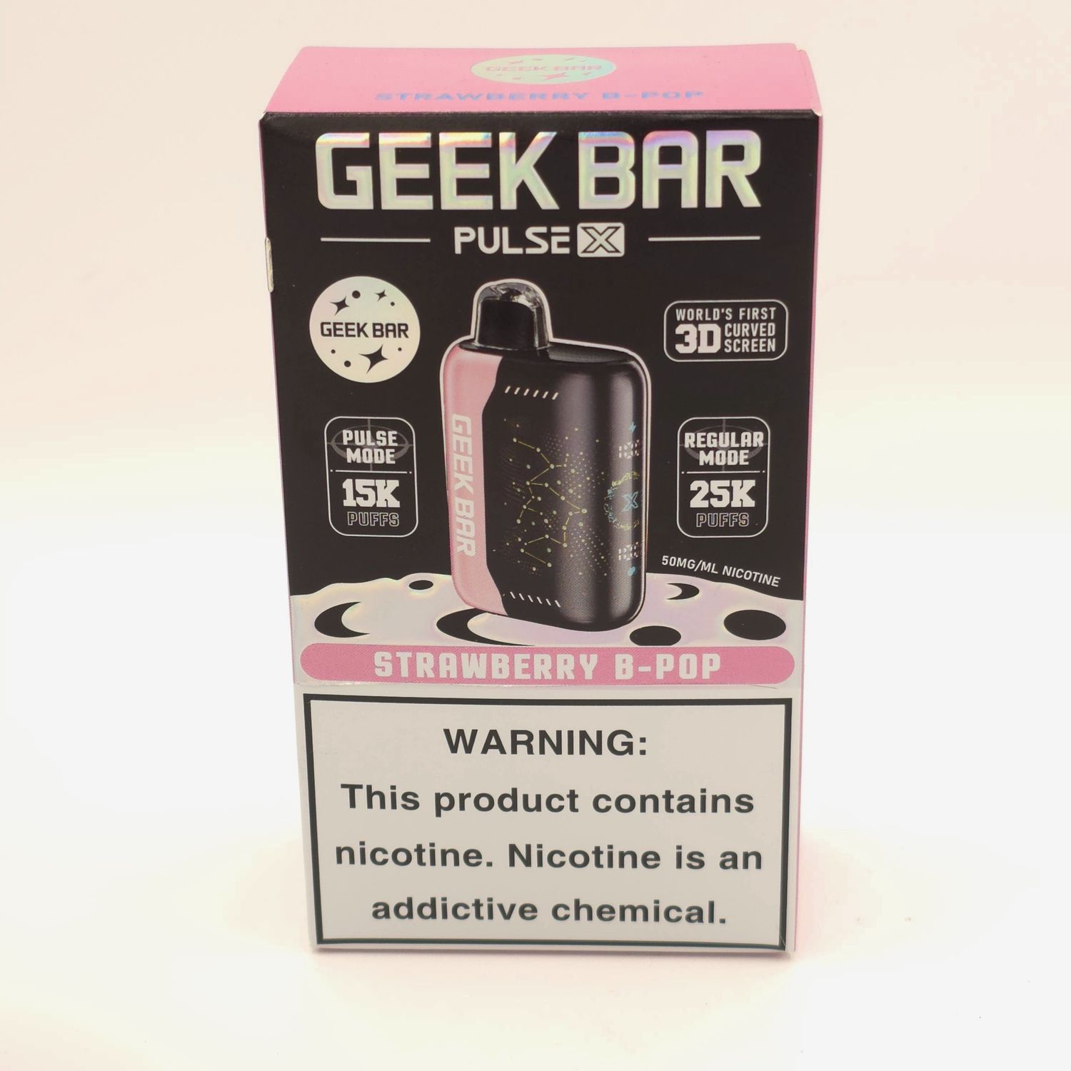 Geek Bar Pulse X (Strawberry B-Pop) 25k