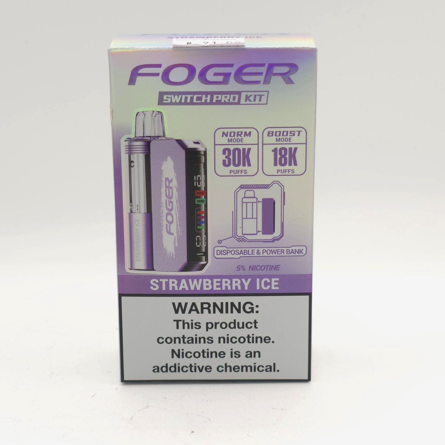 Foger (Strawberry Ice) Switch Pro Kit - 30000 Puffs