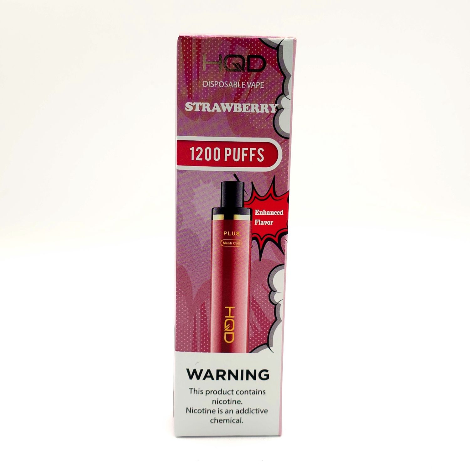 HQD Cuvie Plus (Strawberry) - 1200 Puffs