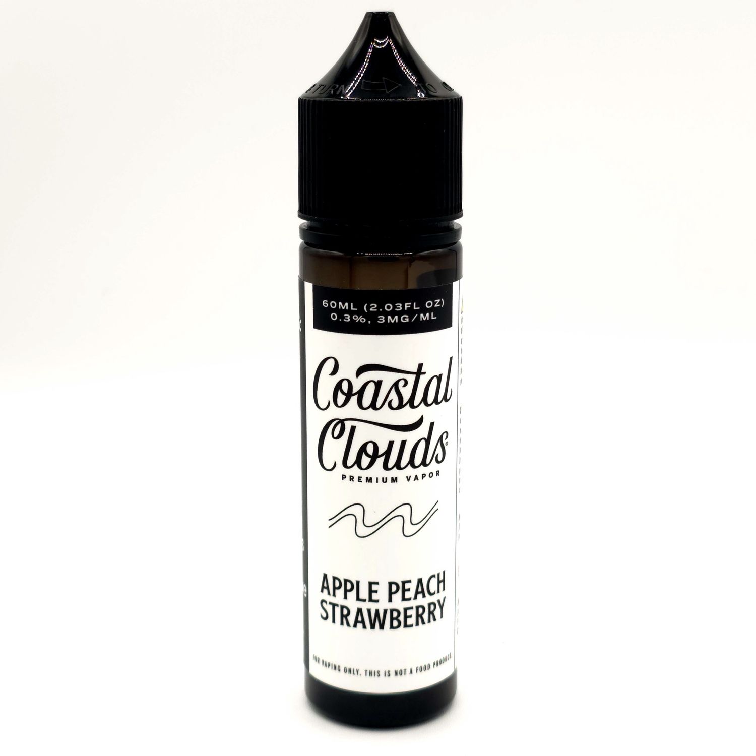 Coastal Clouds E-Liquid (Apple Peach Strawberry) - 3MG
